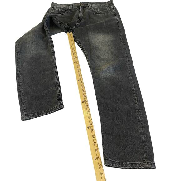 Zara Man Faded Black Denim Jeans - Picture 7 of 8